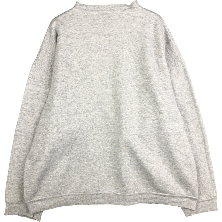 Vintage 90'S MICKEY UNLIMITED Mickey Mouse character sweatshirt, men's size XL unclear gray type Vintage Second Hand