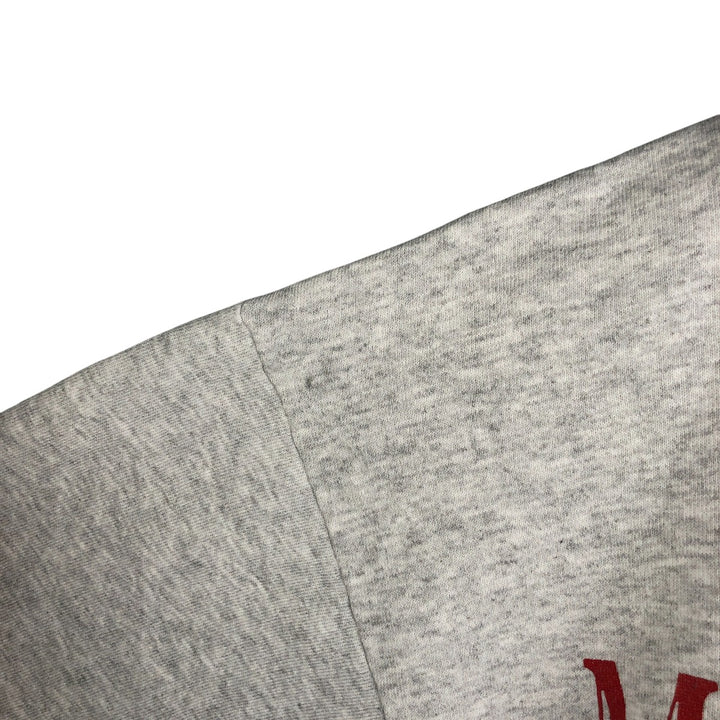 Vintage 90'S MICKEY UNLIMITED Mickey Mouse character sweatshirt, men's size XL unclear gray type Vintage Second Hand