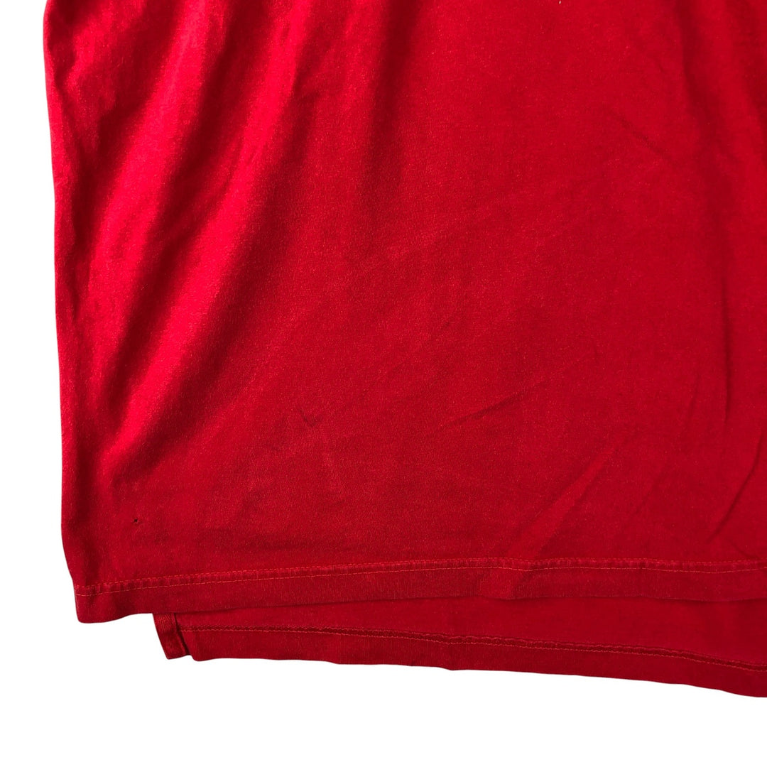 Ralph Lauren CHAPS long-sleeved T-shirt, men's size XL cotton red type Vintage Second Hand