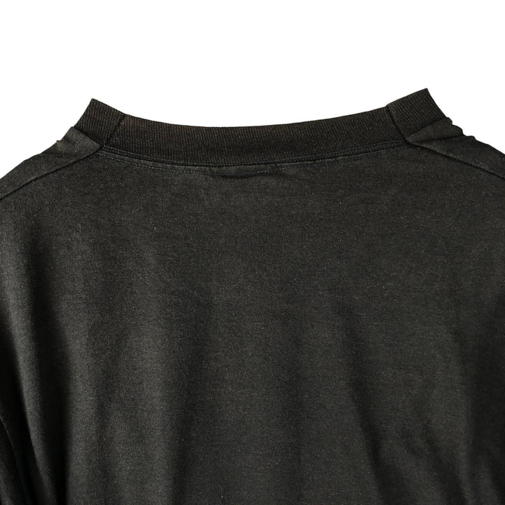 90'S Fruit of the Loom African Rasta Color Long Sleeve T-Shirt, Made in USA, Men's Size XL, Vintage cotton black type Vintage Second Hand