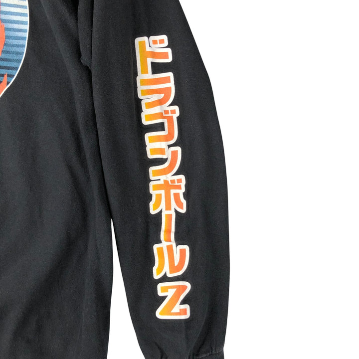 DRAGONBALL Z Dragon Ball Z Son Goku Anime Character Print Long T-Shirt Long T Men's M size cotton black type Vintage Second Hand