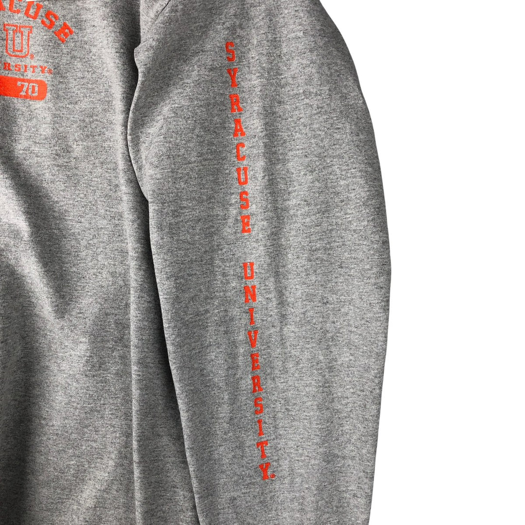 90'S Jansport College Long Sleeve T-Shirt, Made in USA, Men's L Size, Vintage cotton gray type Vintage Second Hand
