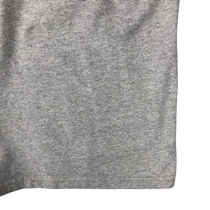 90'S Jansport College Long Sleeve T-Shirt, Made in USA, Men's L Size, Vintage cotton gray type Vintage Second Hand