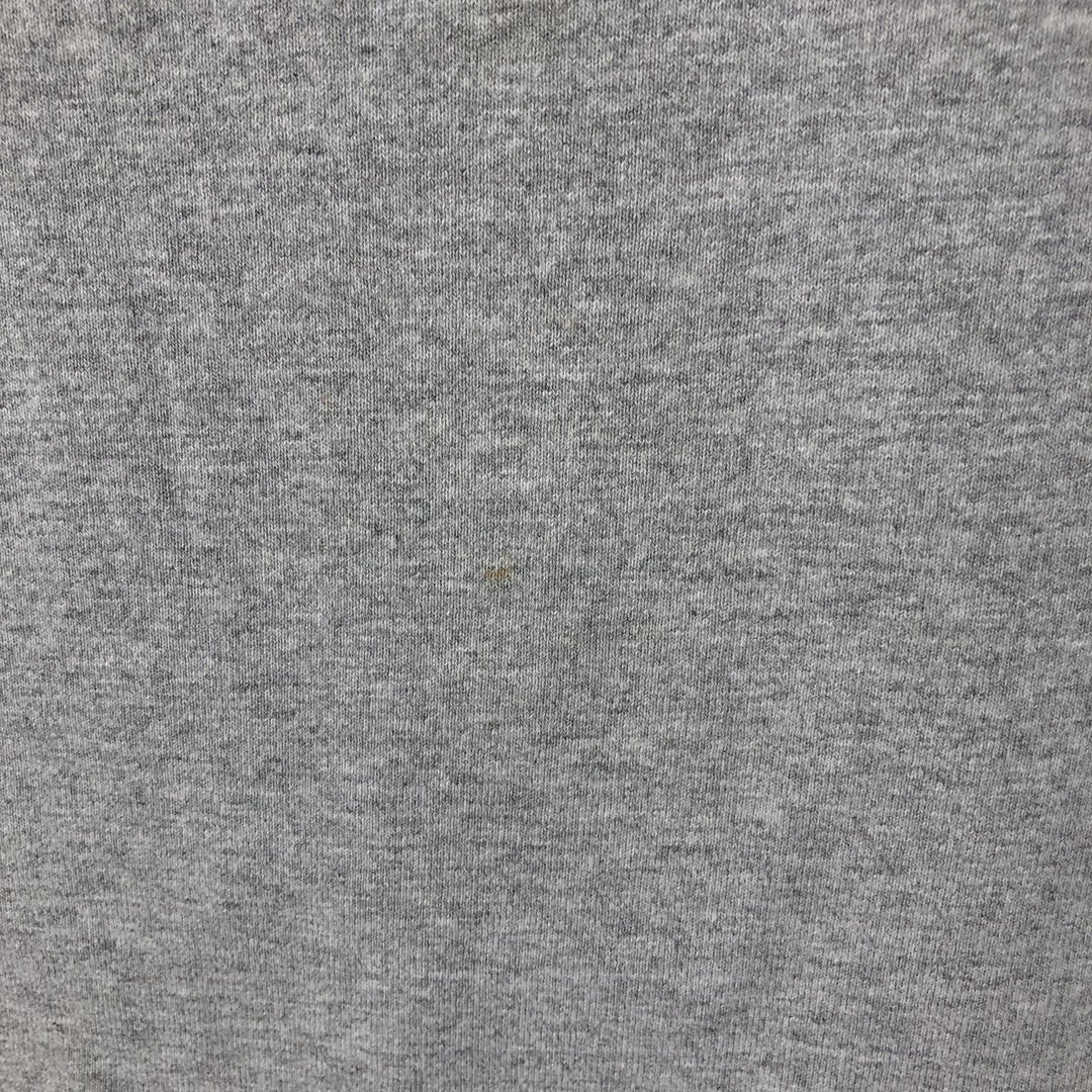 90'S Jansport College Long Sleeve T-Shirt, Made in USA, Men's L Size, Vintage cotton gray type Vintage Second Hand