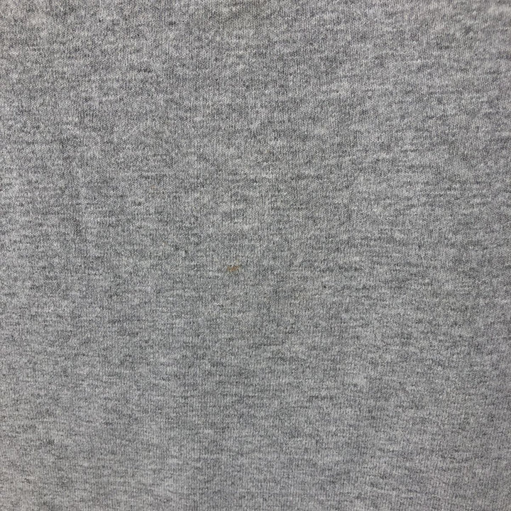 90'S Jansport College Long Sleeve T-Shirt, Made in USA, Men's L Size, Vintage cotton gray type Vintage Second Hand