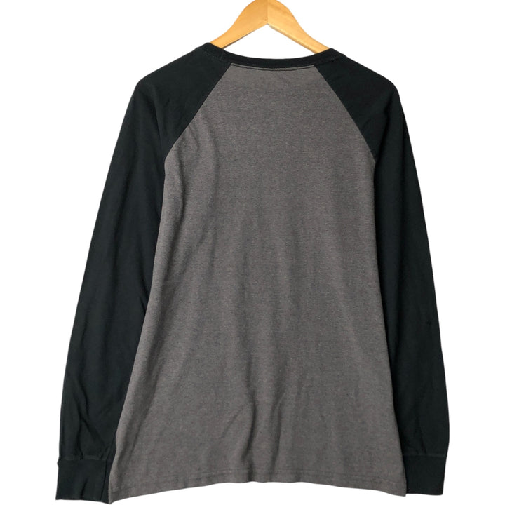 NIRVANA Nirvana Long Sleeve T-Shirt, Band Tee, Men's Size Medium cotton gray type Vintage Second Hand