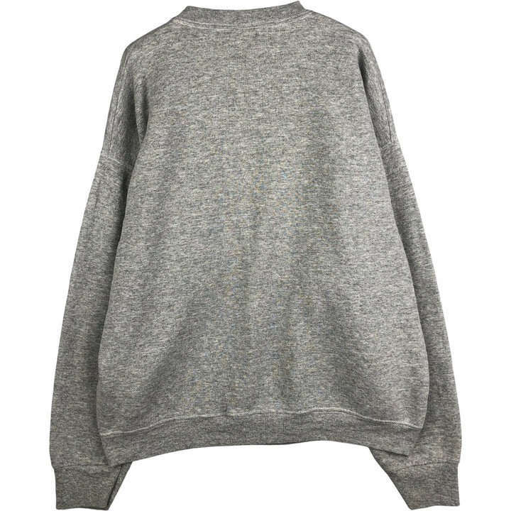 Vintage 90'S Mickey and Co. Mickey Mouse character sweatshirt, made in the USA, size L, men's cotton gray type Vintage Second Hand