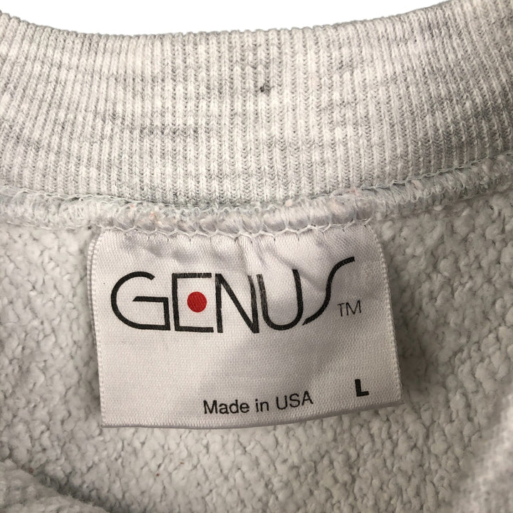90'S GENUS Scooby-Doo character sweatshirt, made in the USA, men's size L, vintage cotton gray type Vintage Second Hand