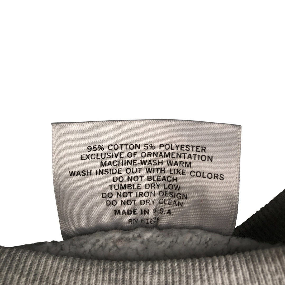90'S GENUS Scooby-Doo character sweatshirt, made in the USA, men's size L, vintage cotton gray type Vintage Second Hand