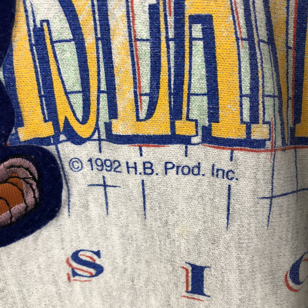 90'S GENUS Scooby-Doo character sweatshirt, made in the USA, men's size L, vintage cotton gray type Vintage Second Hand