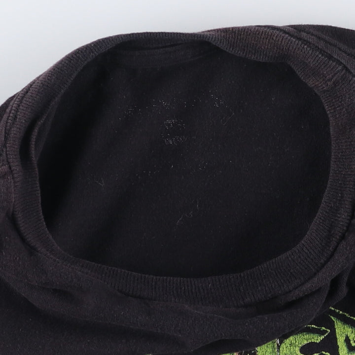 Metallica Metallica Band T-shirt Band T Men's L size cotton black type Vintage Second Hand