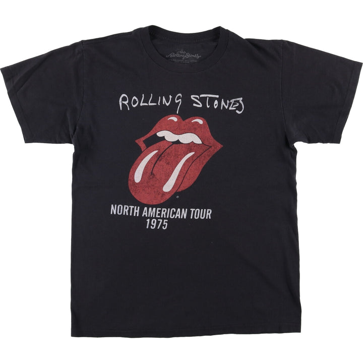 The Rolling Stones Band T-Shirt, Men's Size Small cotton black type Vintage Second Hand