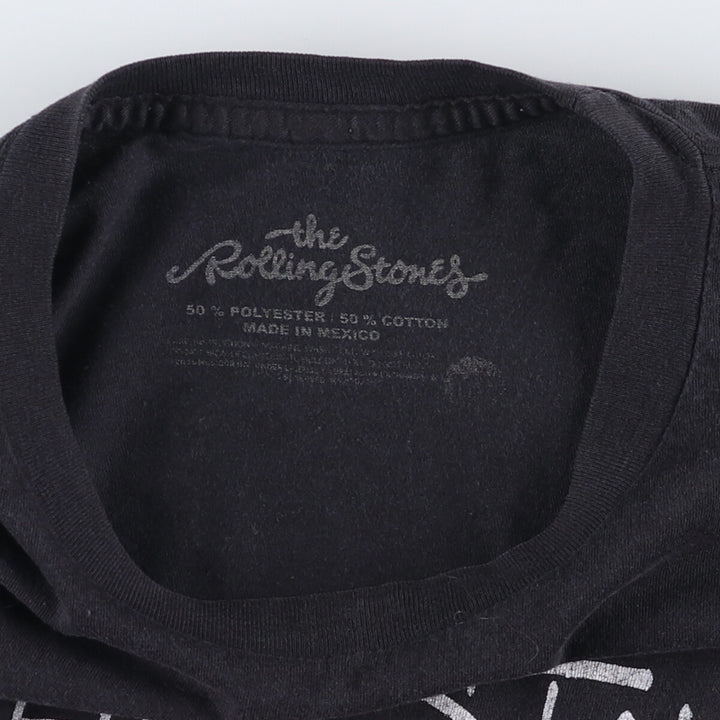 The Rolling Stones Band T-Shirt, Men's Size Small cotton black type Vintage Second Hand