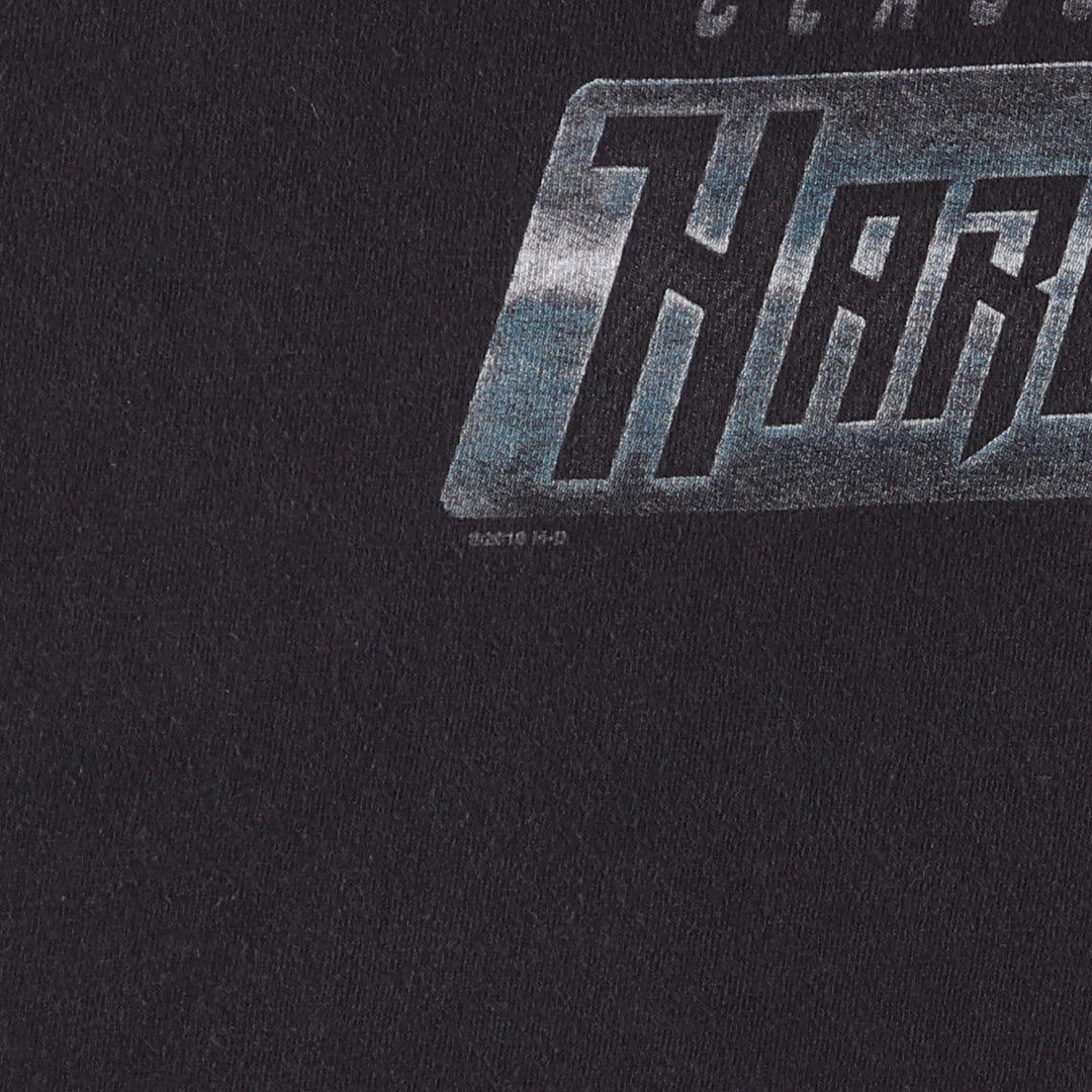 Harley-Davidson Motorcycle Bike T-shirt, Men's XXL cotton black type Vintage Second Hand