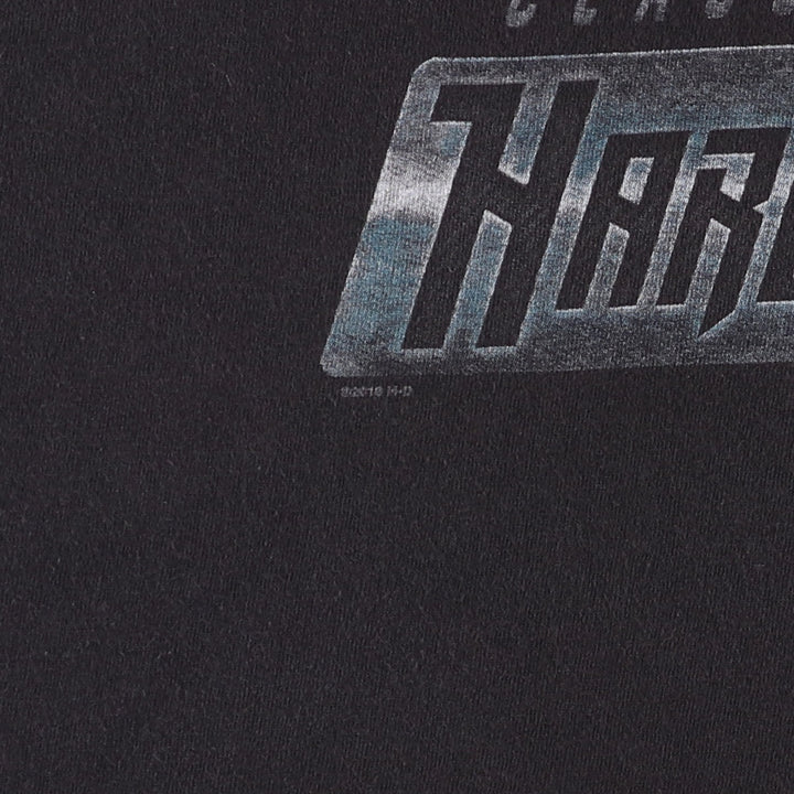 Harley-Davidson Motorcycle Bike T-shirt, Men's XXL cotton black type Vintage Second Hand