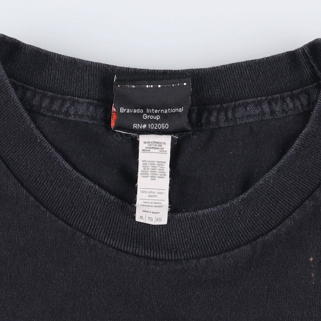 Harley-Davidson Motorcycle Bike T-shirt, Men's XL size cotton black type Vintage Second Hand