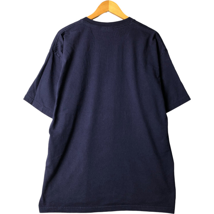 2000'S Jansport College T-shirt, Men's XL unclear navy blue type Vintage Second Hand
