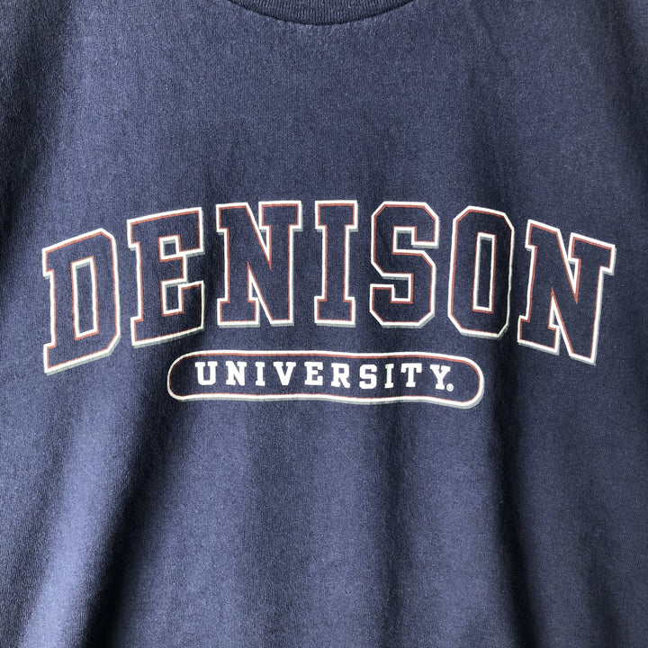 2000'S Jansport College T-shirt, Men's XL unclear navy blue type Vintage Second Hand