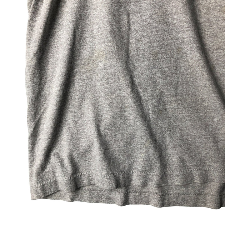SCREEN STARS College T-Shirt, Made in USA, Men's XL cotton gray type Vintage Second Hand
