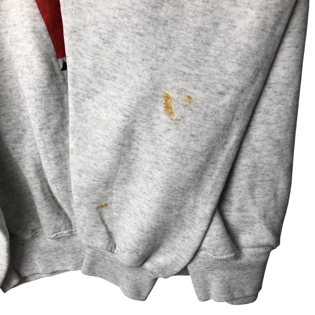 90'S Hard Rock Cafe Advertising Sweatshirt, Made in USA, Vintage, Men's, Size XL polyester gray type Vintage Second Hand