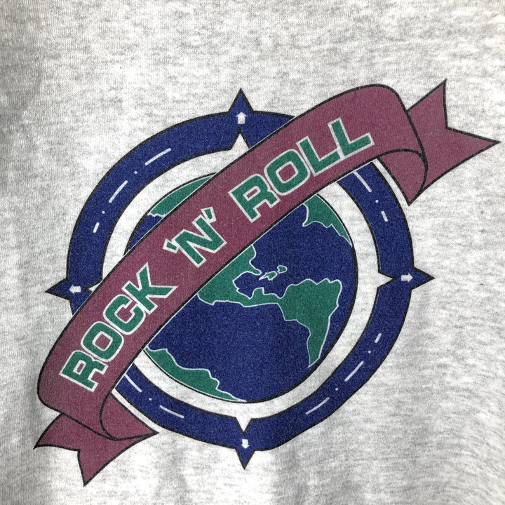 90'S Hard Rock Cafe Advertising Sweatshirt, Men's, Size XL, Vintage polyester gray type Vintage Second Hand