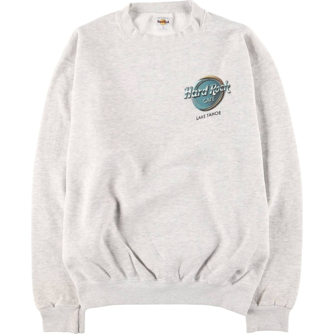 Hard Rock Cafe Advertising Sweatshirt, Men's Size M polyester gray type Vintage Second Hand