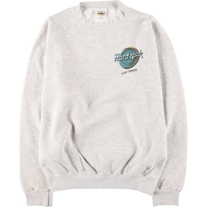 Hard Rock Cafe Advertising Sweatshirt, Men's Size M polyester gray type Vintage Second Hand