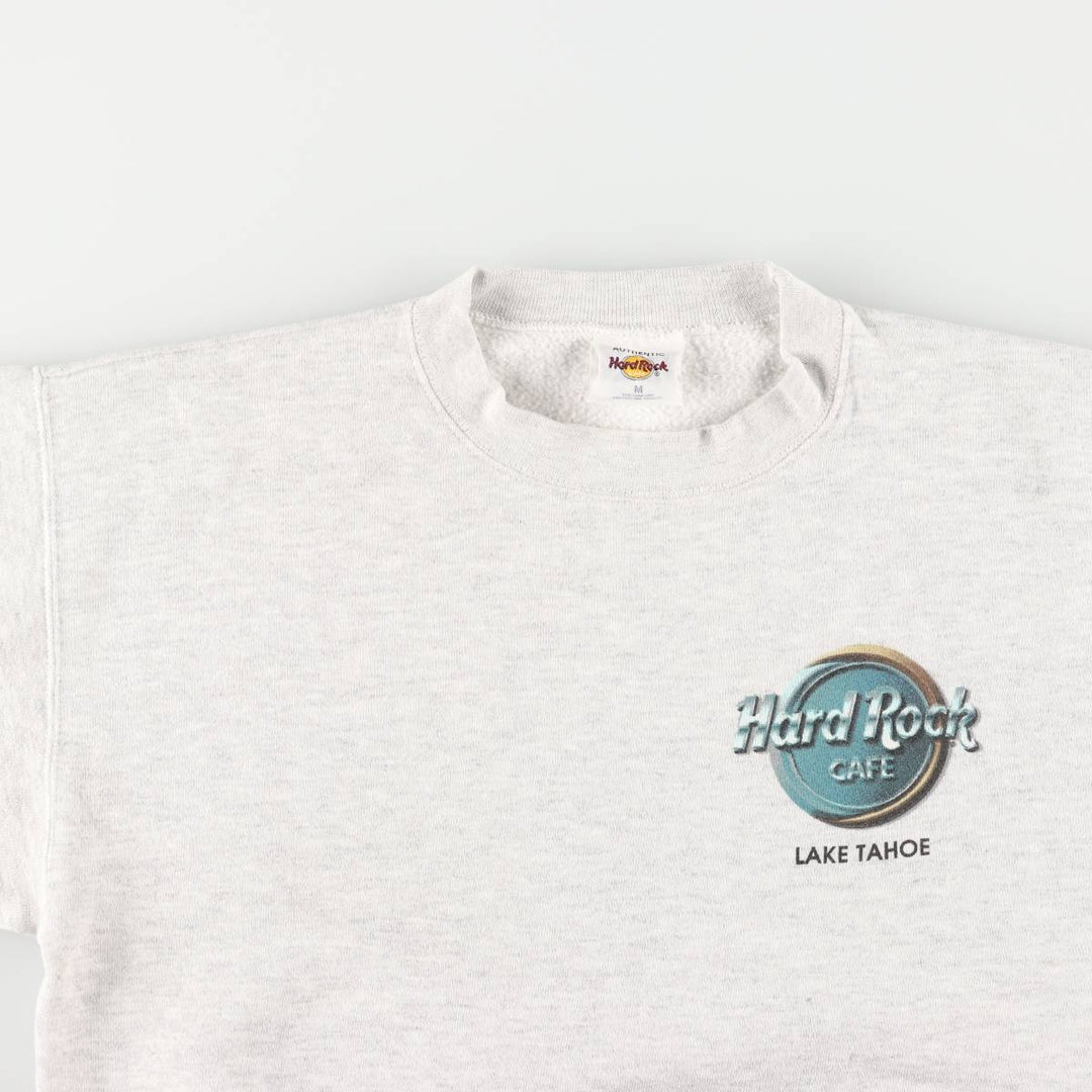Hard Rock Cafe Advertising Sweatshirt, Men's Size M polyester gray type Vintage Second Hand