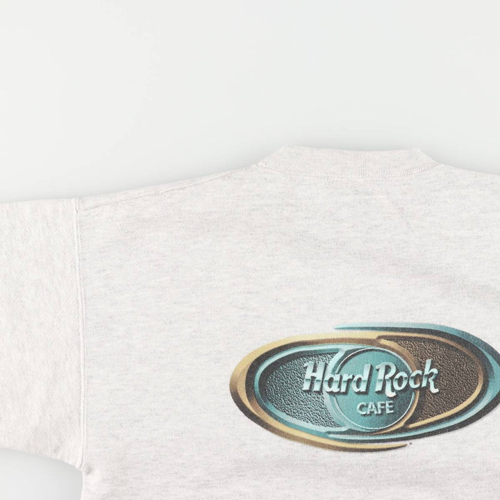 Hard Rock Cafe Advertising Sweatshirt, Men's Size M polyester gray type Vintage Second Hand