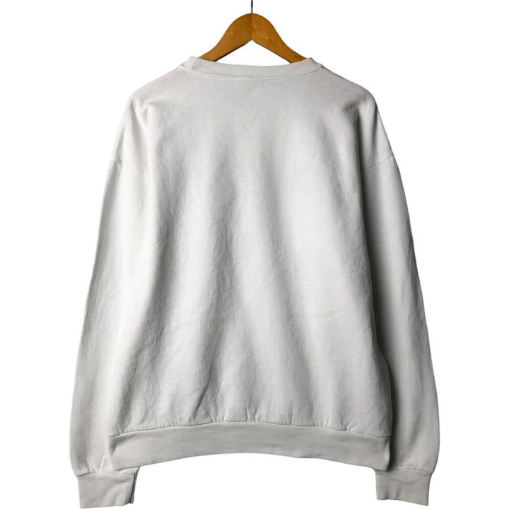 90'S Hard Rock Cafe Advertising Sweatshirt, Men's, Size L, Vintage polyester white type Vintage Second Hand