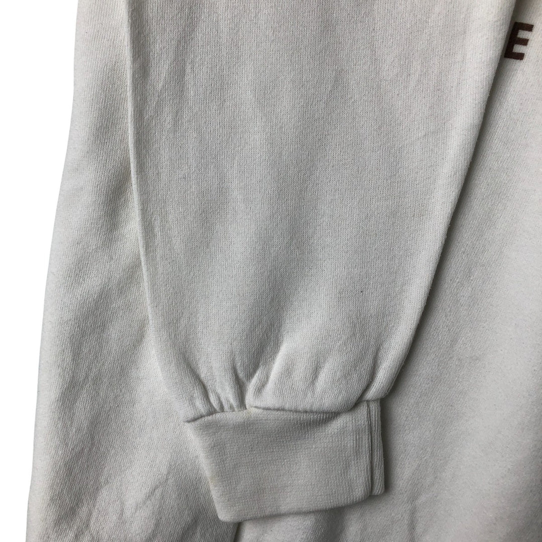 90'S Hard Rock Cafe Advertising Sweatshirt, Men's, Size L, Vintage polyester white type Vintage Second Hand