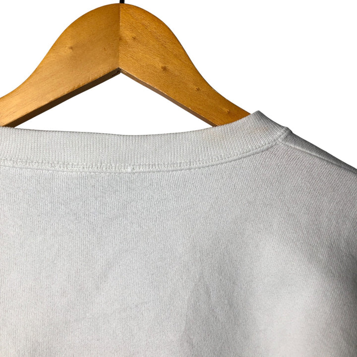 90'S Hard Rock Cafe Advertising Sweatshirt, Men's, Size L, Vintage polyester white type Vintage Second Hand