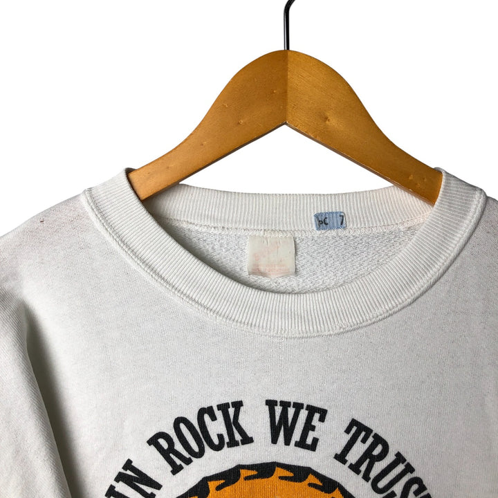 Hard Rock Cafe Advertising Sweatshirt, Men's Size L cotton white type Vintage Second Hand