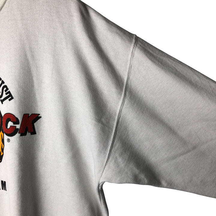 Hard Rock Cafe Advertising Sweatshirt, Men's Size L cotton white type Vintage Second Hand