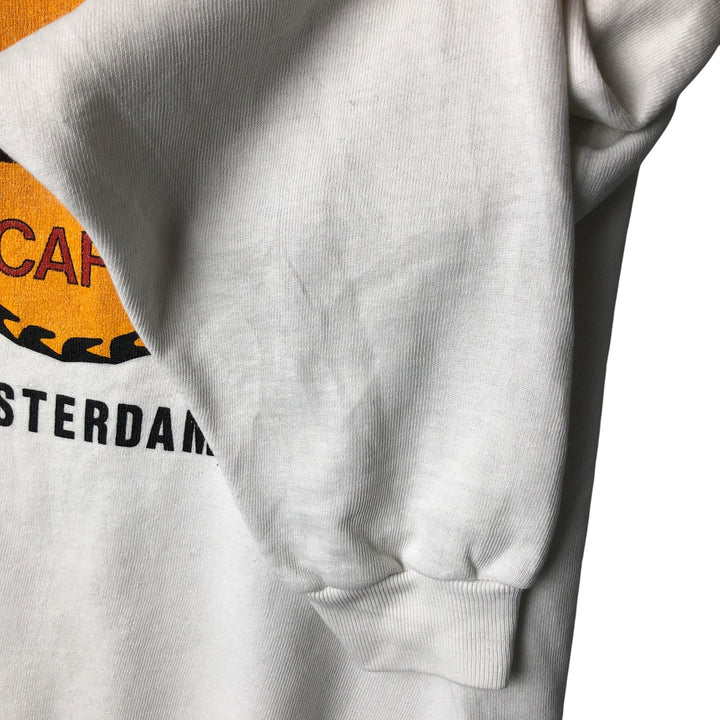 Hard Rock Cafe Advertising Sweatshirt, Men's Size L cotton white type Vintage Second Hand