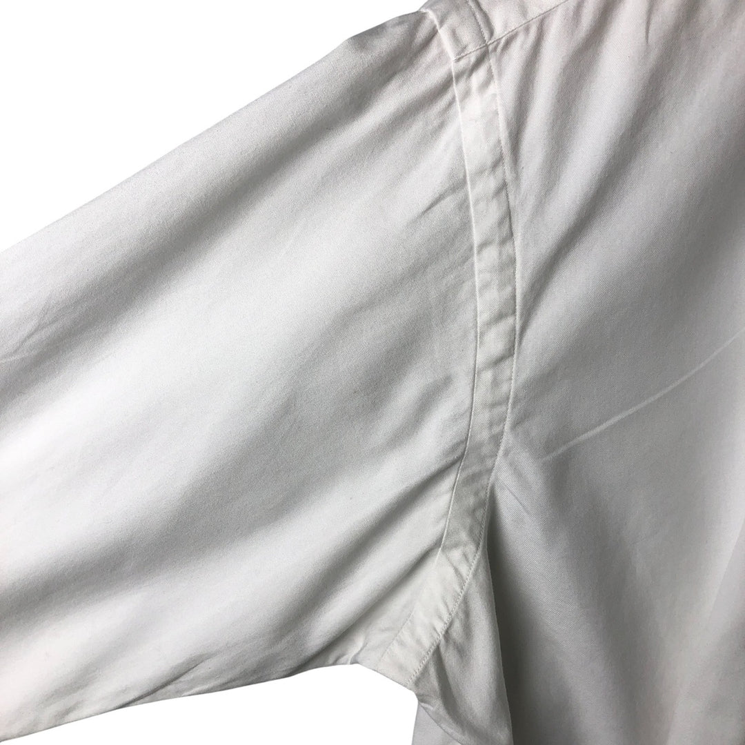 Ralph Lauren Classic Fit Long Sleeve Button Down Shirt Men's M cotton white type Vintage Second Hand