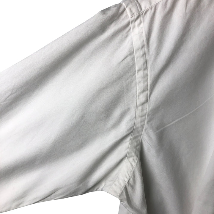 Ralph Lauren Classic Fit Long Sleeve Button Down Shirt Men's M cotton white type Vintage Second Hand