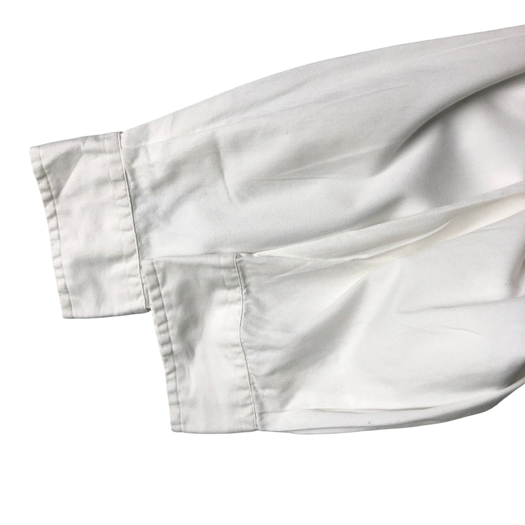 Ralph Lauren Classic Fit Long Sleeve Button Down Shirt Men's M cotton white type Vintage Second Hand