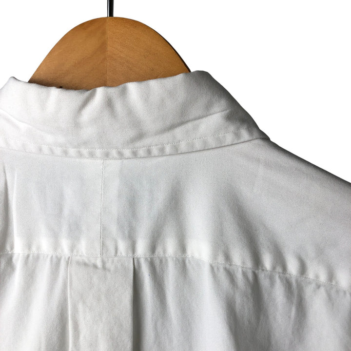 Ralph Lauren Classic Fit Long Sleeve Button Down Shirt Men's M cotton white type Vintage Second Hand