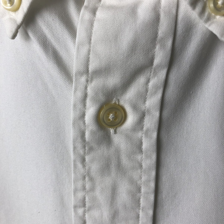 Ralph Lauren Classic Fit Long Sleeve Button Down Shirt, Men's Size L cotton white type Vintage Second Hand