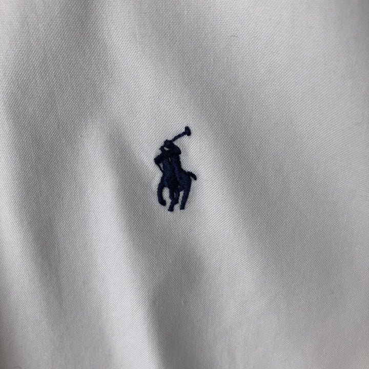 Ralph Lauren Classic Fit Long Sleeve Button Down Shirt, Men's Size L cotton white type Vintage Second Hand