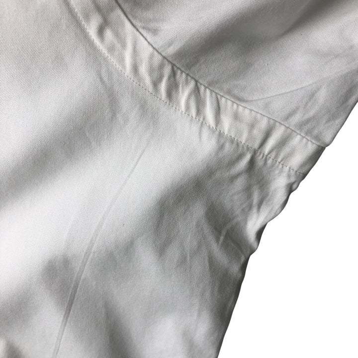 Ralph Lauren Classic Fit Long Sleeve Button Down Shirt, Men's Size L cotton white type Vintage Second Hand