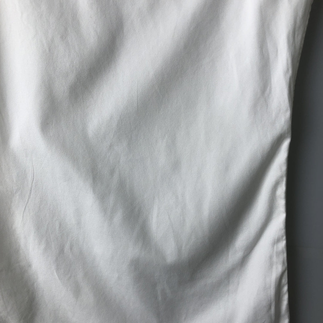 Ralph Lauren Classic Fit Long Sleeve Button Down Shirt, Men's Size L cotton white type Vintage Second Hand
