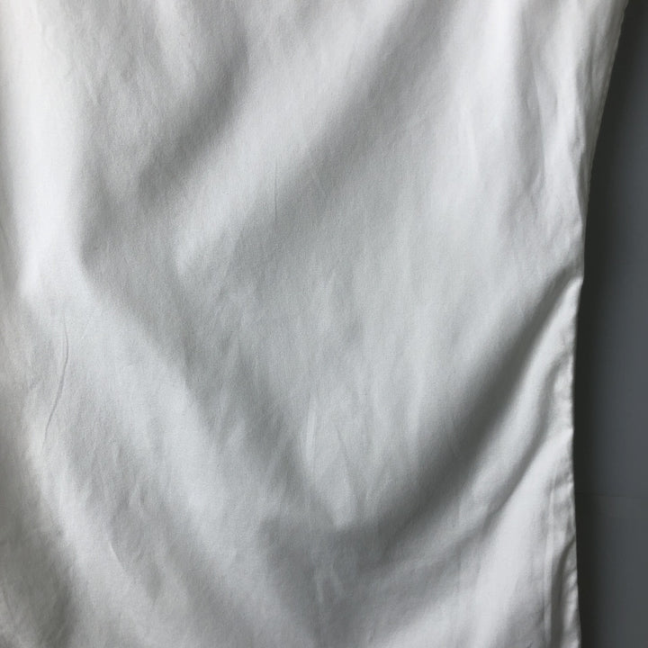 Ralph Lauren Classic Fit Long Sleeve Button Down Shirt, Men's Size L cotton white type Vintage Second Hand