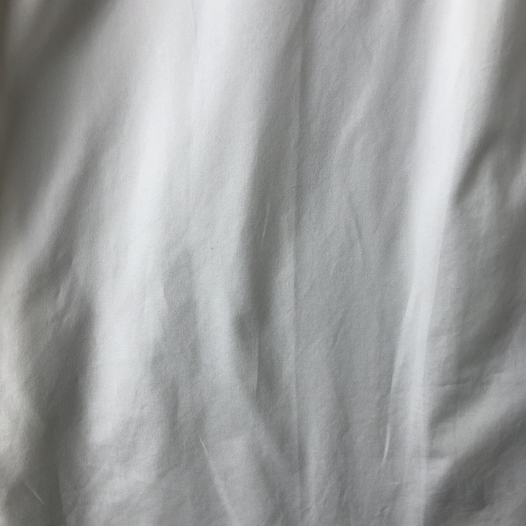 Ralph Lauren Classic Fit Long Sleeve Button Down Shirt, Men's Size L cotton white type Vintage Second Hand
