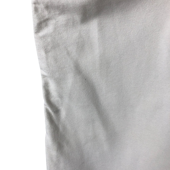 Ralph Lauren YARMOUTH long sleeve button down shirt, men's size L cotton white type Vintage Second Hand