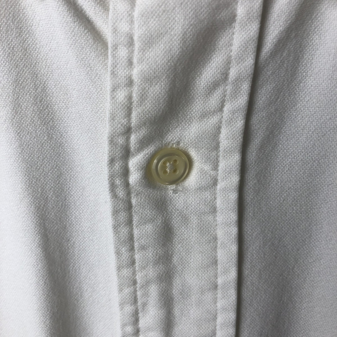 Ralph Lauren BLAKE long sleeve button down shirt, men's size L cotton white type Vintage Second Hand
