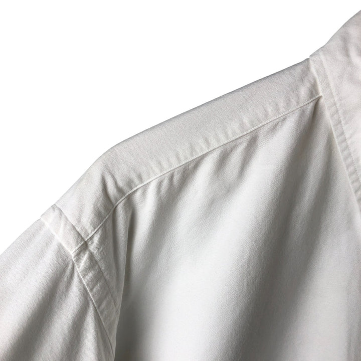 Ralph Lauren BLAKE long sleeve button down shirt, men's size L cotton white type Vintage Second Hand
