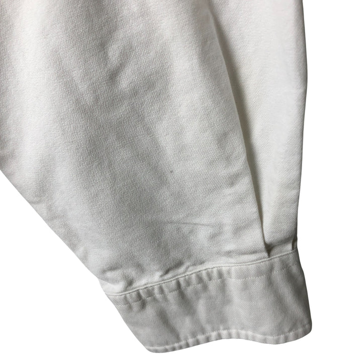 Ralph Lauren Classic Fit Long Sleeve Button Down Shirt, Men's Size L cotton white type Vintage Second Hand