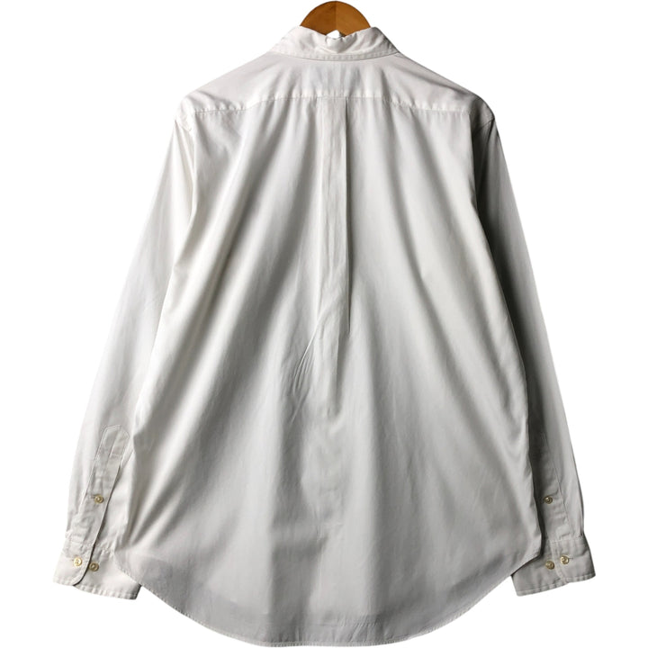 Ralph Lauren Classic Fit Long Sleeve Button Down Shirt, Men's Size L cotton white type Vintage Second Hand